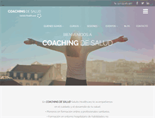 Tablet Screenshot of coachingdesalud.com